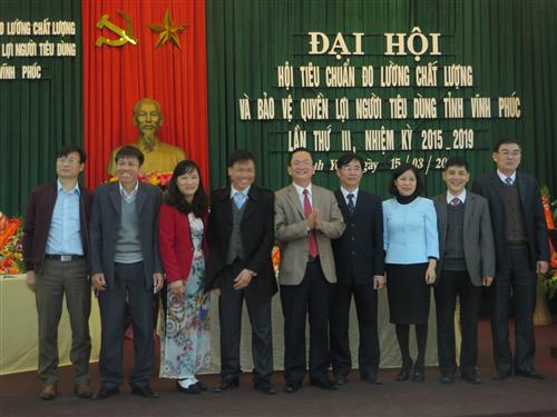Vĩnh Phúc: Đại hội Hội Tiêu chuẩn và Bảo vệ quyền lợi người tiêu dùng lần thứ III