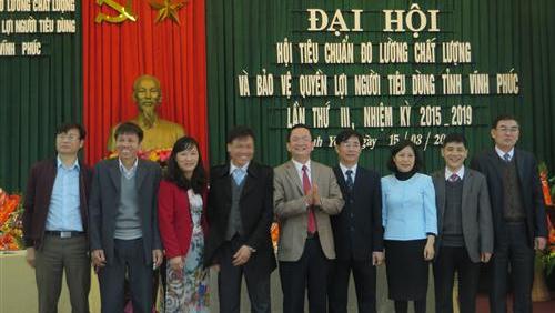 Vĩnh Phúc: Đại hội Hội Tiêu chuẩn và Bảo vệ quyền lợi người tiêu dùng lần thứ III