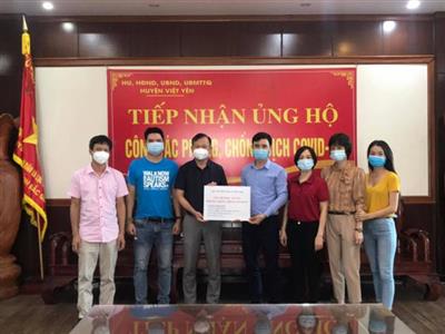 Hội KH&KT về Tiêu chuẩn và Chất lượng Việt Nam cùng Tạp chí Chất lượng và Cuộc sống hỗ trợ Bắc Giang phòng, chống dịch covid-19