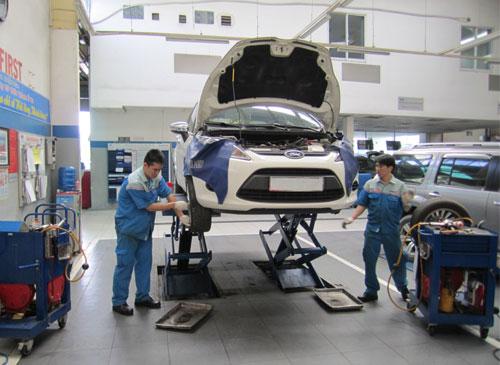 Ford Việt Nam chuẩn hoá quy trình dịch vụ sửa chữa tiêu chuẩn